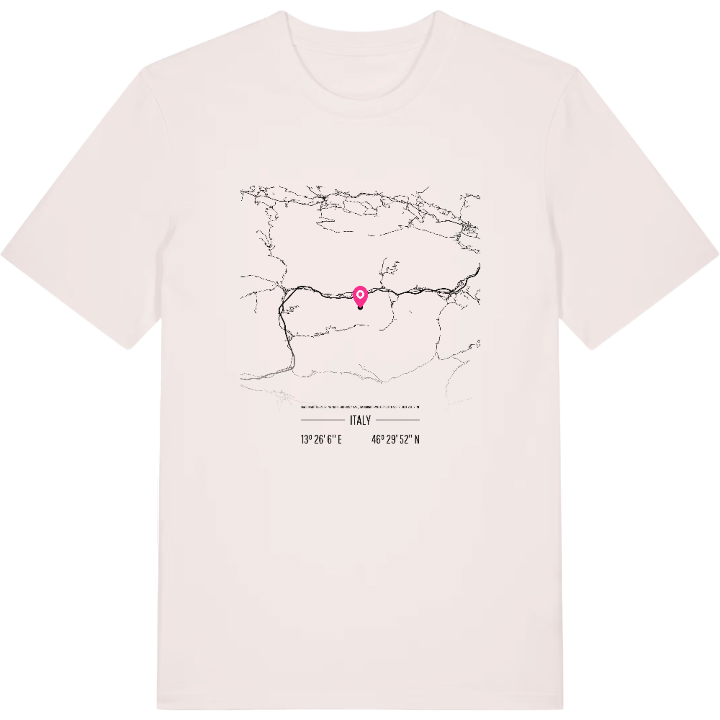 Malborghetto-Valbruna / Naborjet-Ovčja Vas / Malborgeth-Wolfsbach / Malborghet e Valbrune kort t-shirt – t-shirt fra PinShirt