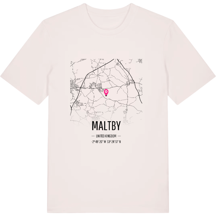 Maltby kort T-shirt – t-shirt fra PinShirt