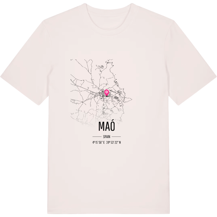 Maó kort T-shirt – t-shirt fra PinShirt