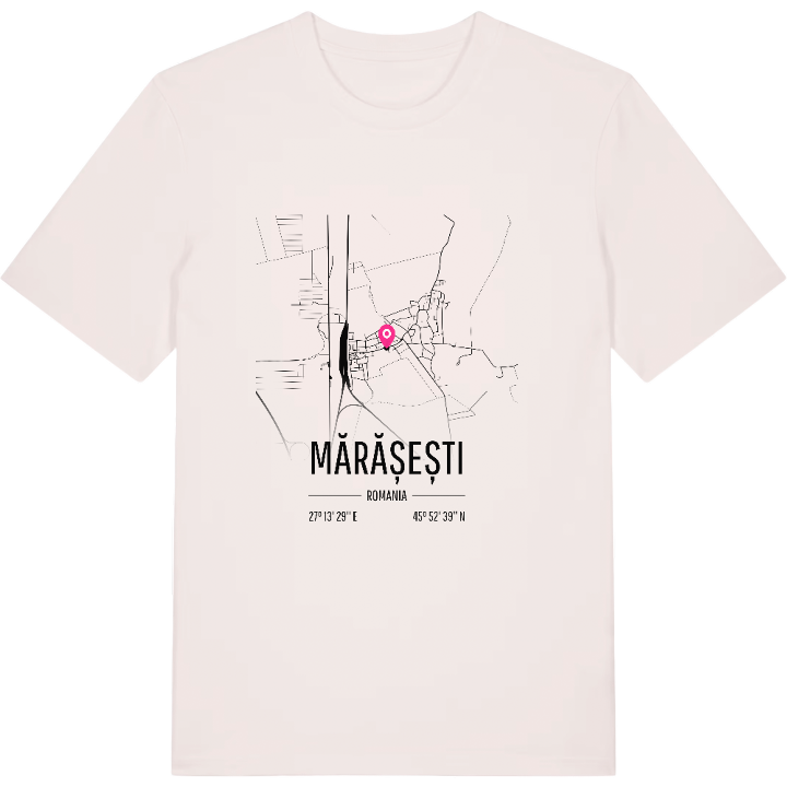 Mărășești kort T-shirt – t-shirt fra PinShirt