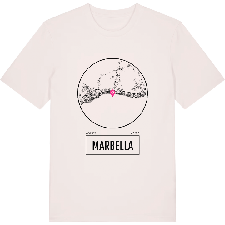 Marbella T-shirt – t-shirt fra PinShirt