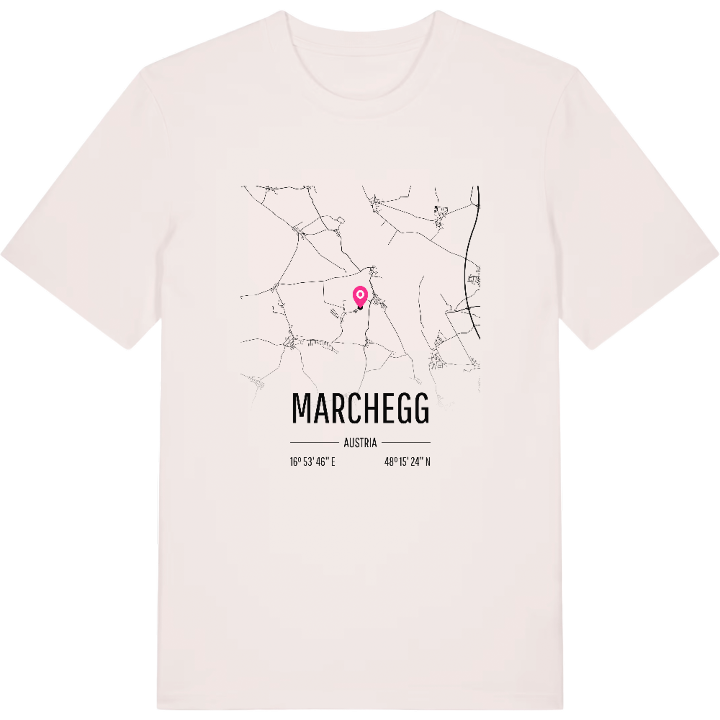 Marchegg kort T-shirt – t-shirt fra PinShirt
