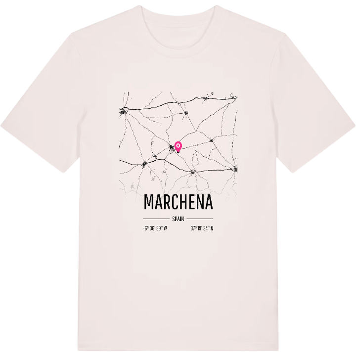Marchena kort T-shirt – t-shirt fra PinShirt