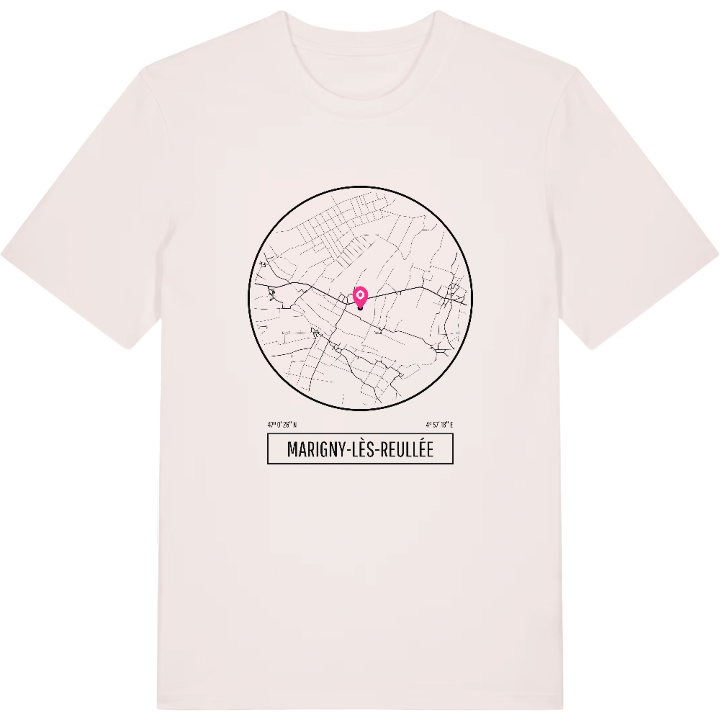 Marigny-lès-Reullée t-shirt – t-shirt fra PinShirt