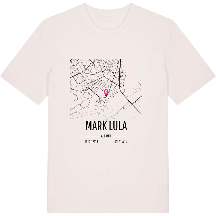 Mark Lula kort T-shirt – t-shirt fra PinShirt