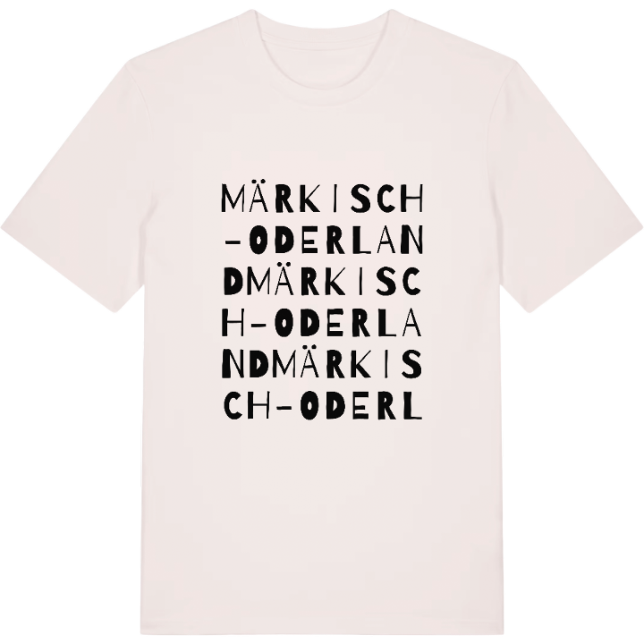 Märkisch-Oderland ordleg T-shirt – t-shirt fra PinShirt