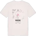 Marone kort T-shirt