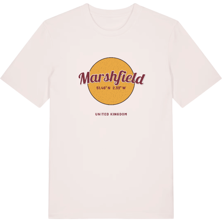 Marshfield cirkel T-shirt – t-shirt fra PinShirt