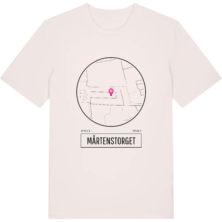 Mårtenstorget T-shirt – t-shirt fra PinShirt