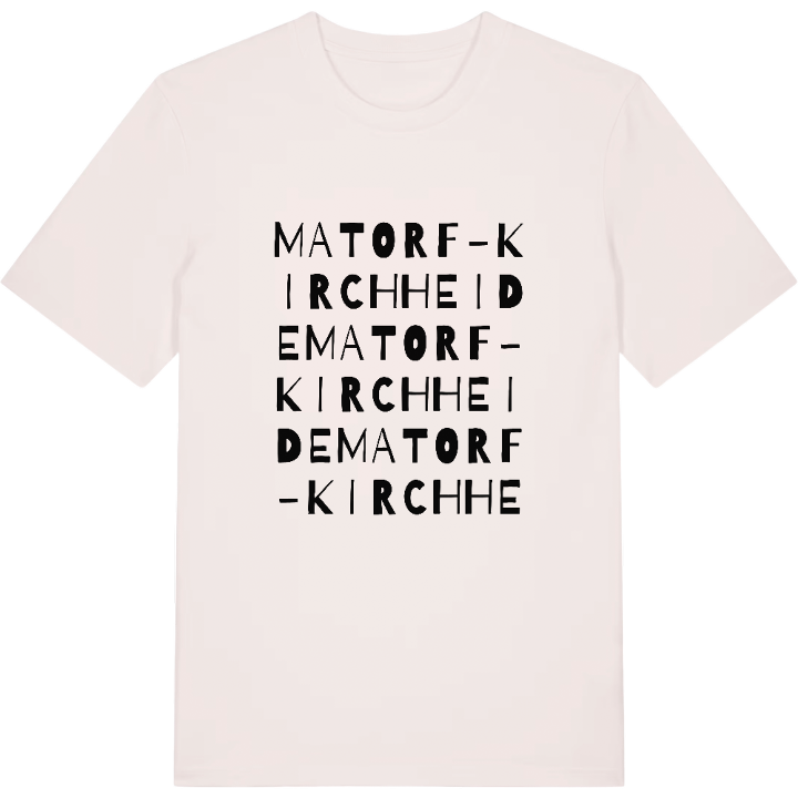 Matorf-Kirchheide ordleg T-shirt – t-shirt fra PinShirt