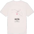 Mattön kort T-shirt