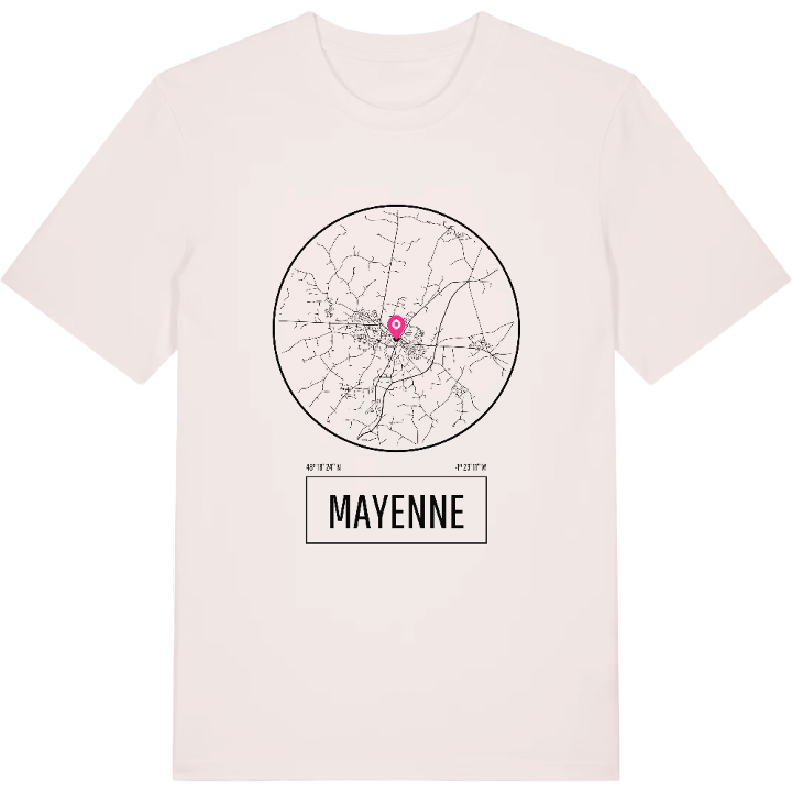 Mayenne T-shirt – t-shirt fra PinShirt