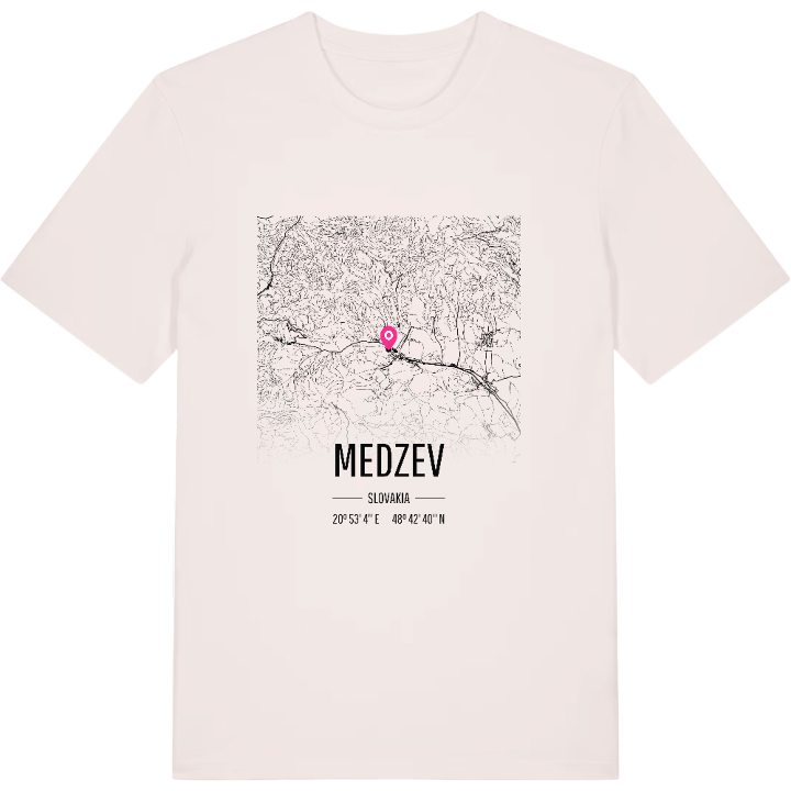 Medzev kort T-shirt – t-shirt fra PinShirt