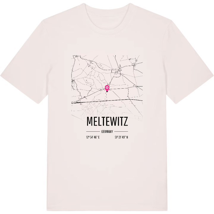 Meltewitz kort T-shirt – t-shirt fra PinShirt