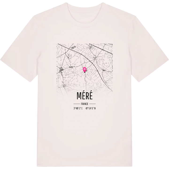 Méré kort T-shirt – t-shirt fra PinShirt