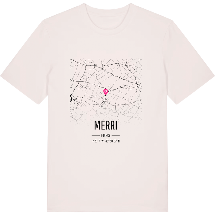 Merri kort T-shirt – t-shirt fra PinShirt