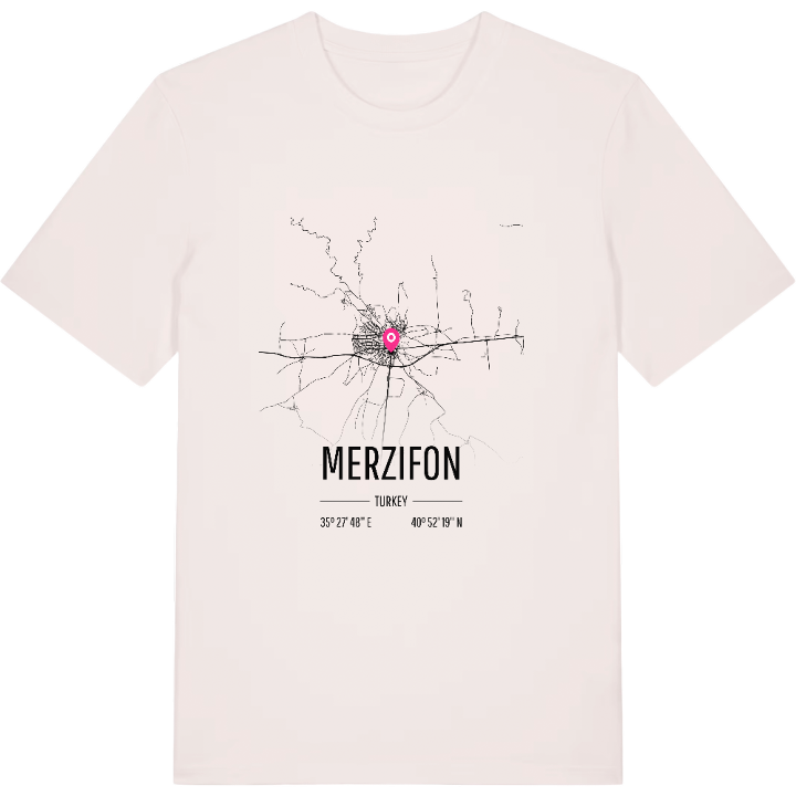 Merzifon kort T-shirt – t-shirt fra PinShirt