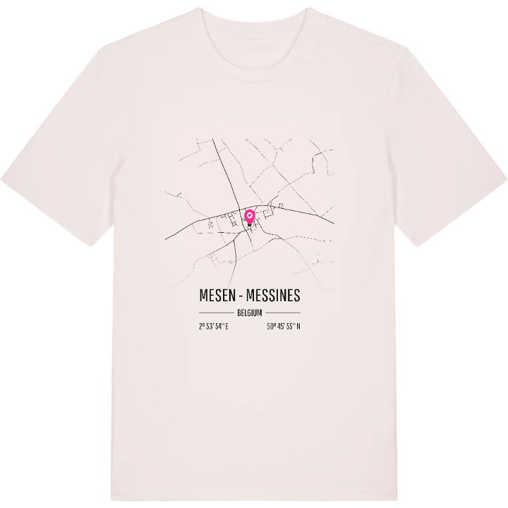 Mesen - Messines kort T-shirt – t-shirt fra PinShirt
