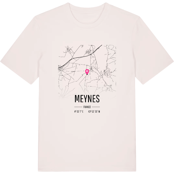 Meynes kort T-shirt – t-shirt fra PinShirt