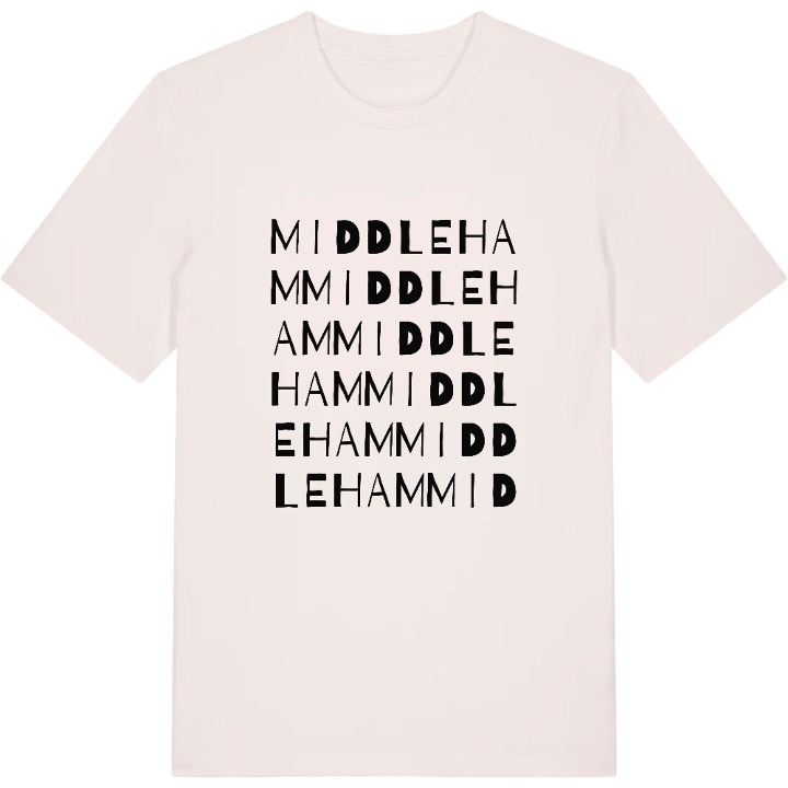 Middleham ordleg T-shirt – t-shirt fra PinShirt