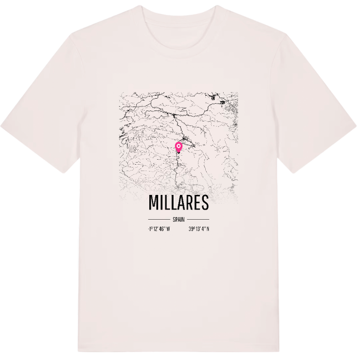 Millares kort T-shirt – t-shirt fra PinShirt