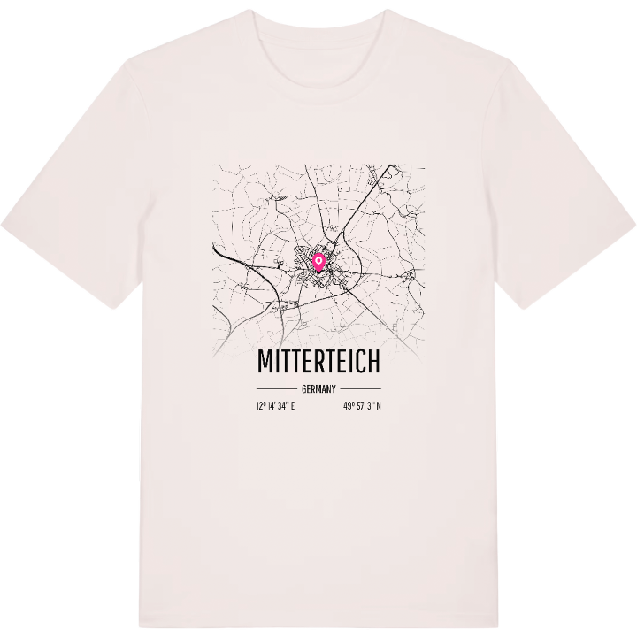 Mitterteich kort T-shirt – t-shirt fra PinShirt