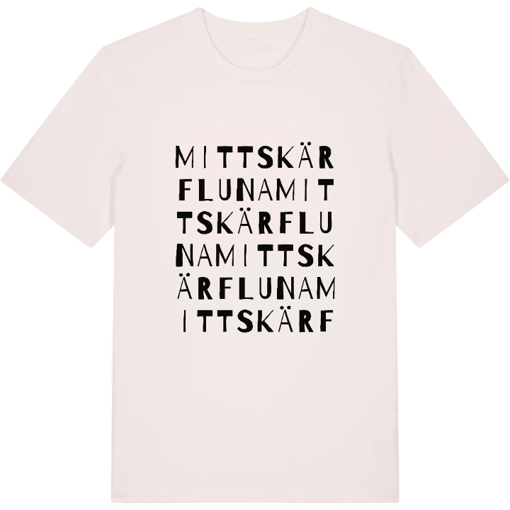 Mittskärfluna ordleg T-shirt – t-shirt fra PinShirt