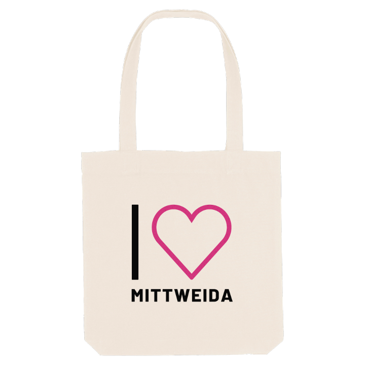 Jeg elsker Mittweida mulepose stort tryk – mulepose fra PinShirt