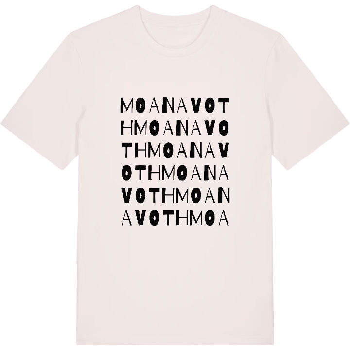 Moanavoth ordleg T-shirt – t-shirt fra PinShirt