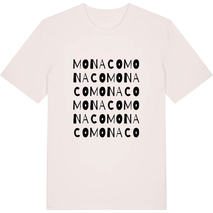 Monaco ordleg T-shirt – t-shirt fra PinShirt