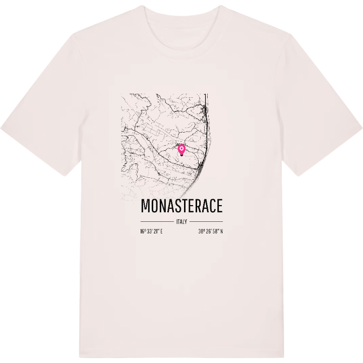 Monasterace kort T-shirt – t-shirt fra PinShirt