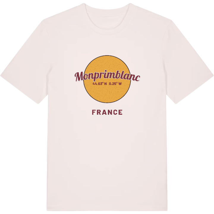 Monprimblanc cirkel T-shirt – t-shirt fra PinShirt
