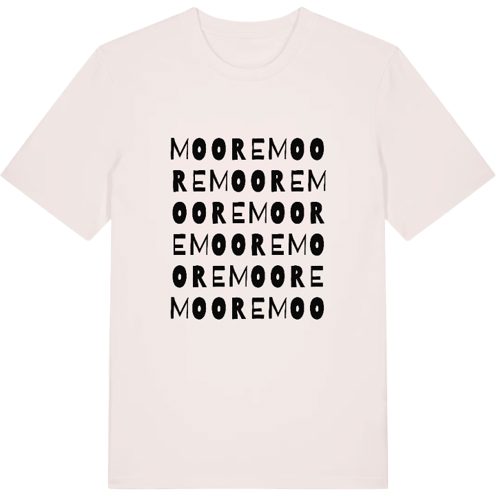 Moore ordleg T-shirt – t-shirt fra PinShirt