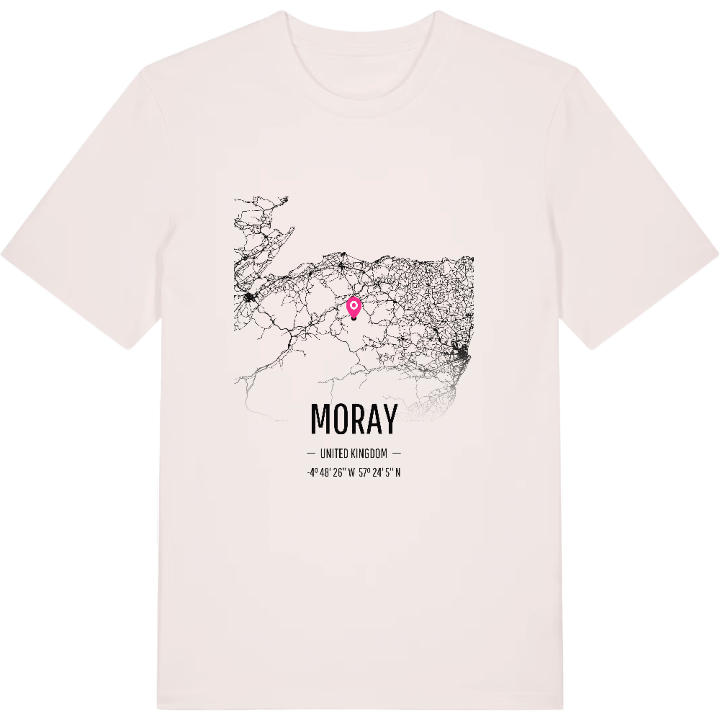 Moray kort T-shirt – t-shirt fra PinShirt