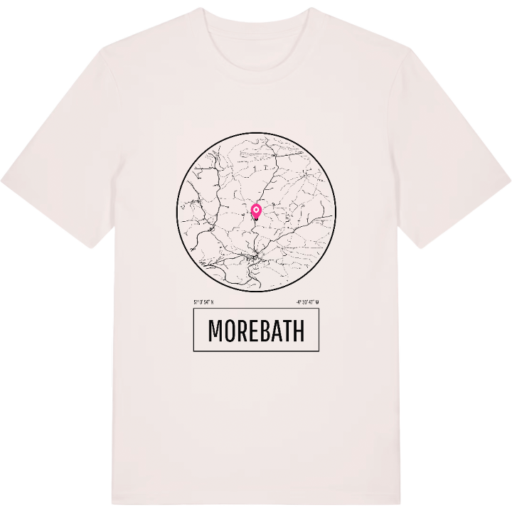 Morebath T-shirt – t-shirt fra PinShirt