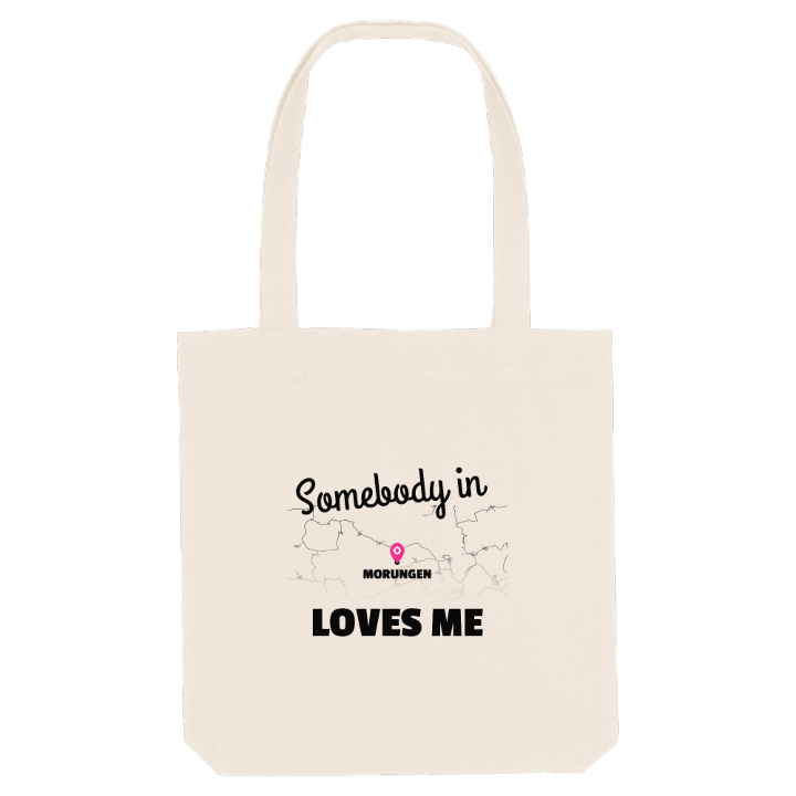 Nogen i Morungen elsker mig mulepose – mulepose fra PinShirt