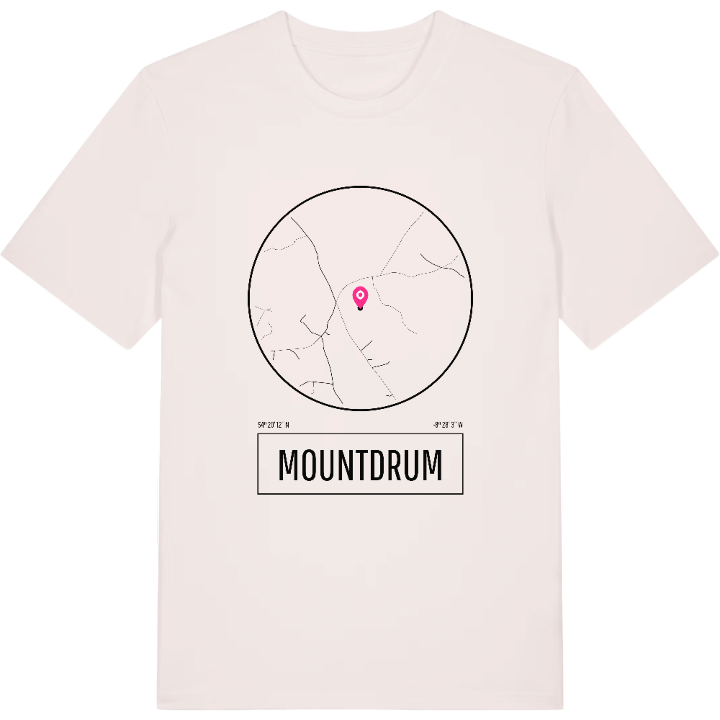 Mountdrum T-shirt – t-shirt fra PinShirt