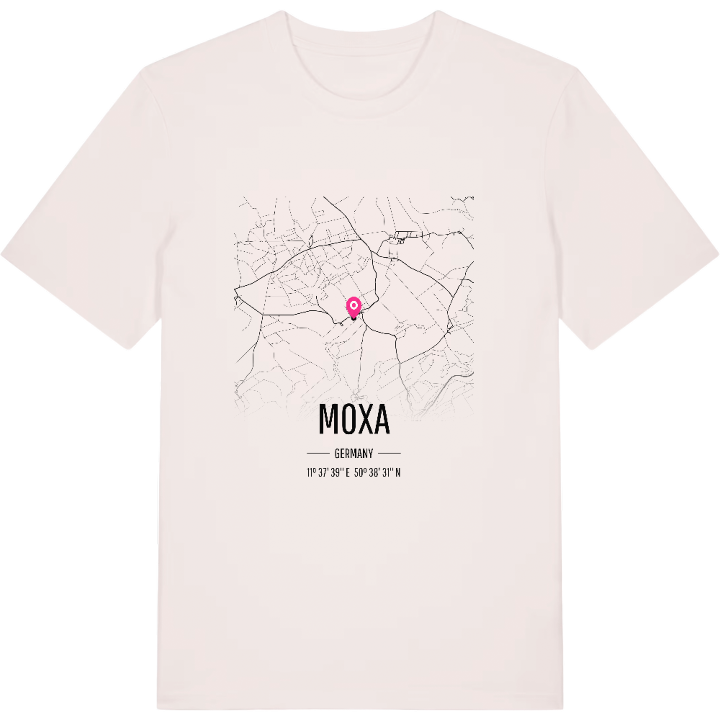 Moxa kort T-shirt – t-shirt fra PinShirt