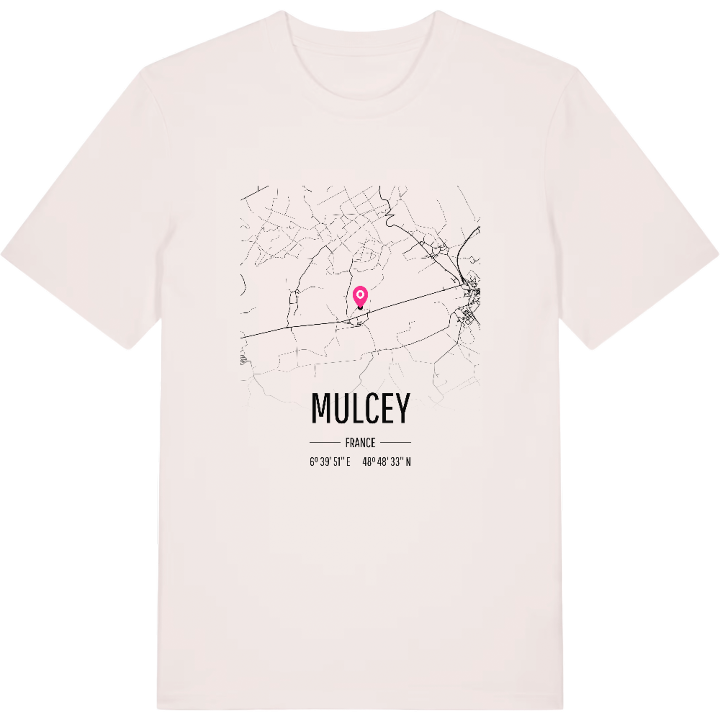 Mulcey kort T-shirt – t-shirt fra PinShirt