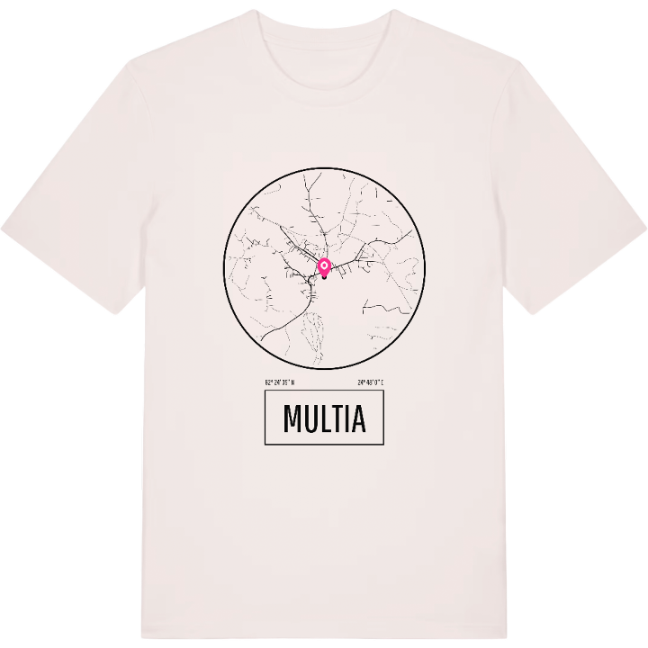Multia T-shirt – t-shirt fra PinShirt