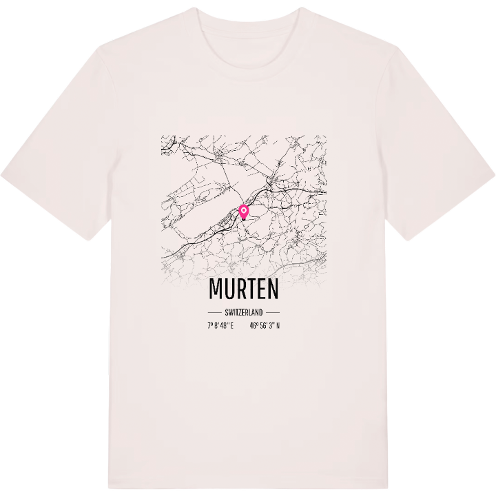 Murten kort T-shirt – t-shirt fra PinShirt