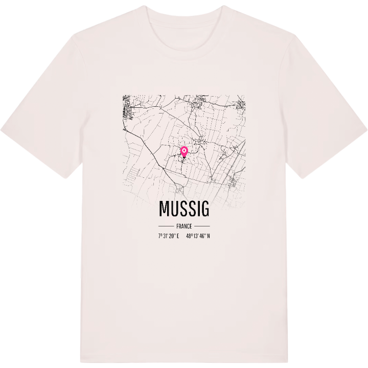 Mussig kort T-shirt – t-shirt fra PinShirt