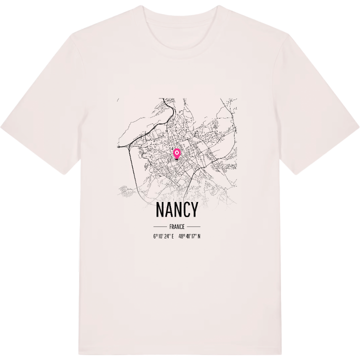 Nancy kort T-shirt – t-shirt fra PinShirt