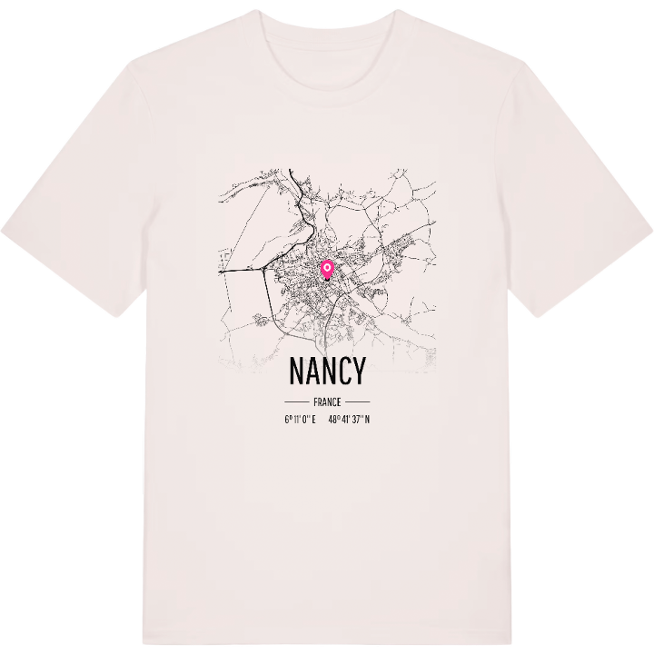 Nancy kort T-shirt – t-shirt fra PinShirt