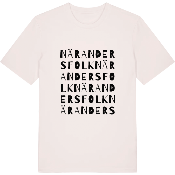 När Andersfolk ordleg T-shirt – t-shirt fra PinShirt