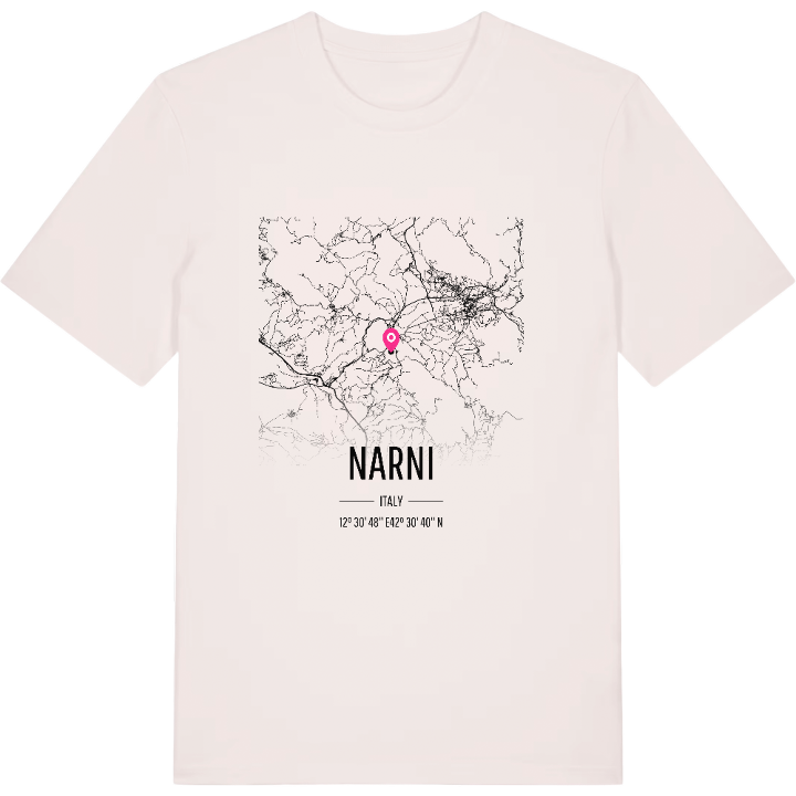 Narni kort T-shirt – t-shirt fra PinShirt