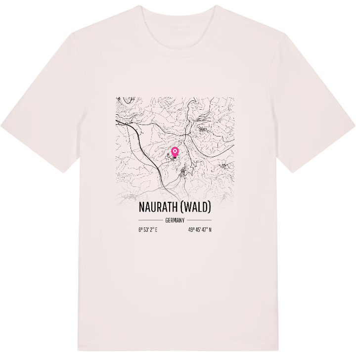 Naurath (Wald) kort T-shirt – t-shirt fra PinShirt