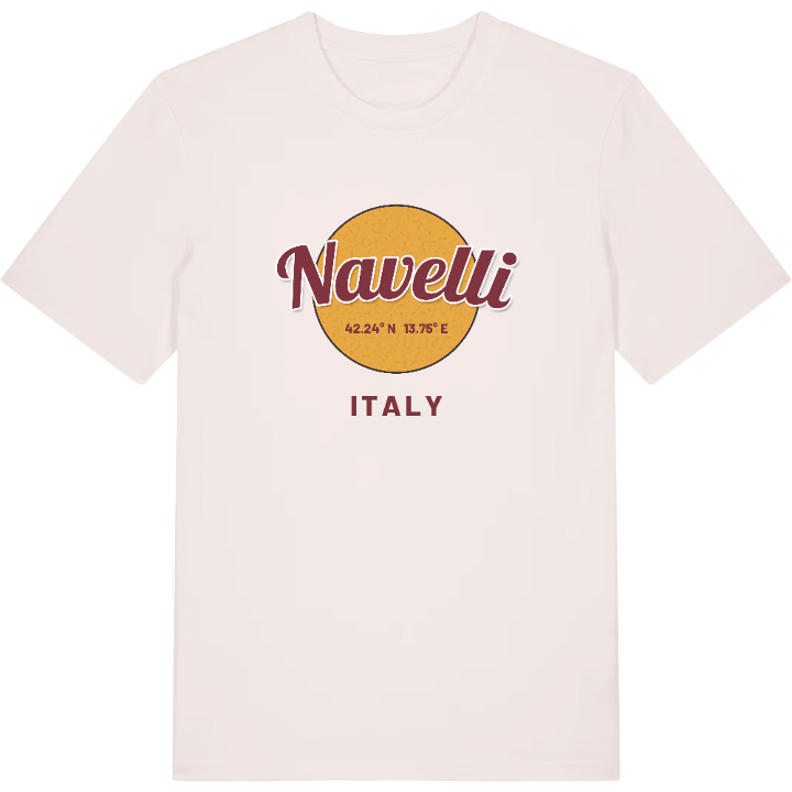 Navelli cirkel T-shirt – t-shirt fra PinShirt