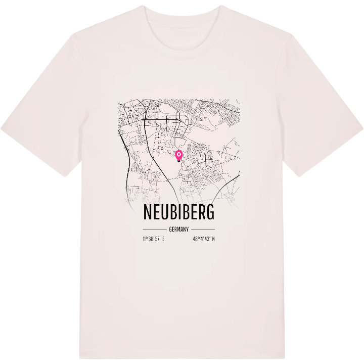 Neubiberg kort T-shirt – t-shirt fra PinShirt