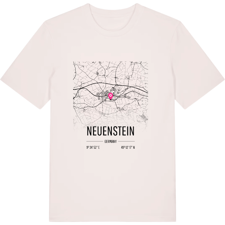 Neuenstein kort T-shirt – t-shirt fra PinShirt